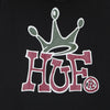 HUF Felpa Cappuccio Donna Huf Crown Po Hoodie Black da donna