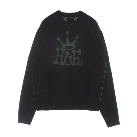 HUF Maglione Donna Huf Crown Sweater Black da donna