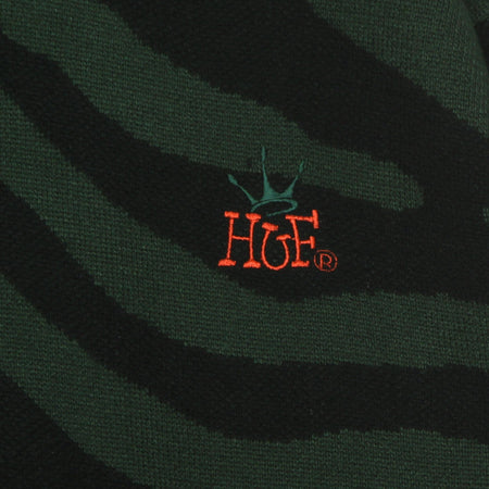 HUF Maglione Donna Huf Crown Sweater Black da donna