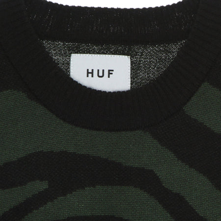 HUF Maglione Donna Huf Crown Sweater Black da donna