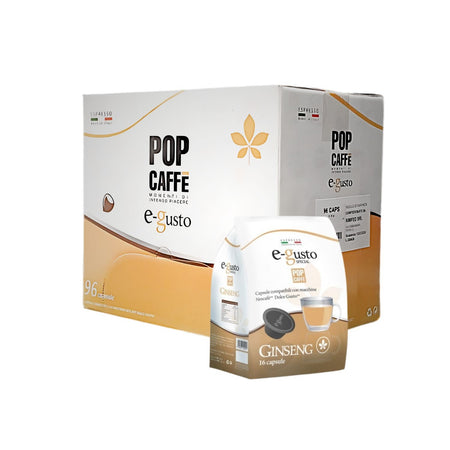 Pop Caffè Ginseng Capsule Comp. Nescafè Dolce Gusto 96pz