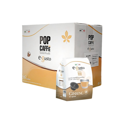 Pop Caffè Ginseng Capsule Comp. Nescafè Dolce Gusto 96pz