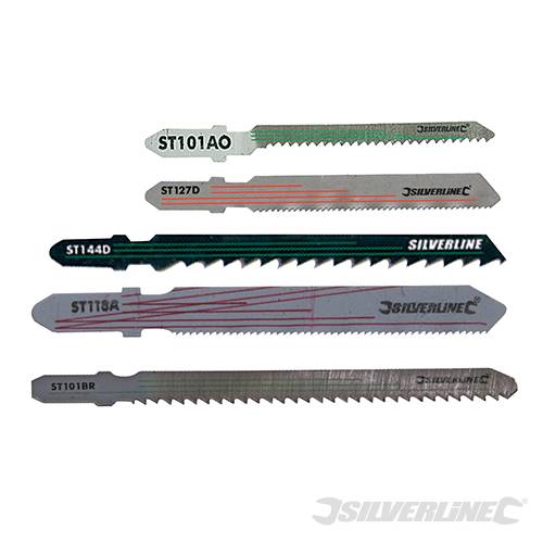 Lame per seghetto alternativo Silverline 10 pezzi legno metallo freeshipping - Eternal Brico
