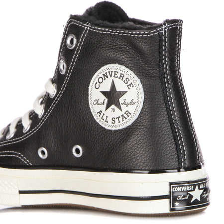 CONVERSE Scarpa Alta Donna Chuck 70 Black/black/egret da donna