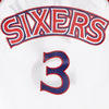 MITCHELL & NESS Canotta Basket Uomo Nba Swingman Jersey Hardwood Classics No 3 Allen Iverson 1996-97 Phi76e Home Original Team Colors da uomo