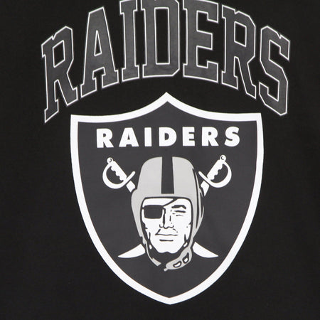 NEW ERA Felpa Cappuccio Uomo Nfl Team Shadow Po Hoodie Lasrai Black/white da uomo