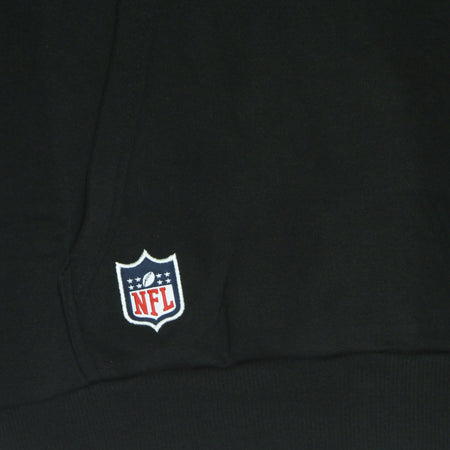 NEW ERA Felpa Cappuccio Uomo Nfl Team Shadow Po Hoodie Lasrai Black/white da uomo