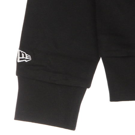 NEW ERA Felpa Cappuccio Uomo Nfl Team Shadow Po Hoodie Lasrai Black/white da uomo