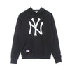 NEW ERA Felpa Cappuccio Uomo Mlb Nos Po Hoody Neyyan Navy/white da uomo
