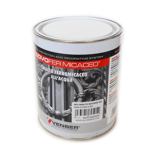 Novofer 2,5lt smalto ferro micaceo acrilico all'acqua per interni ed esterni