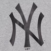 NEW ERA Felpa Cappuccio Uomo Mlb Team Logo Hoodie Neyyan Light Grey Heather da uomo