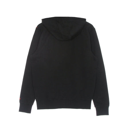 NEW ERA Felpa Leggera Cappuccio Zip Uomo Nba Enlarged Logo Full Zip Hoodie Chibul Black/original Team Colors da uomo