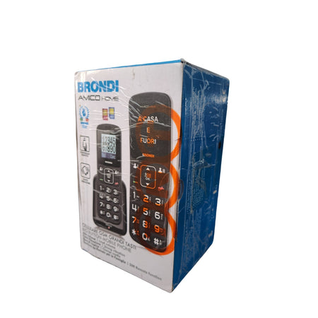 Brondi Amico Home Nero Telefono di livello base 4,5 cm (1.77") 90 g