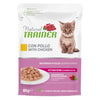 Natural Trainer Mantenimento umido Gatti Kitten & Young pollo 85 gr