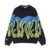 OCTOPUS Felpa Leggera Girocollo Uomo Draft Crewneck Black da uomo