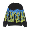 OCTOPUS Felpa Leggera Girocollo Uomo Draft Crewneck Black da uomo