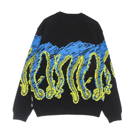 OCTOPUS Felpa Leggera Girocollo Uomo Draft Crewneck Black da uomo