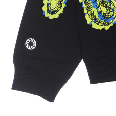 OCTOPUS Felpa Leggera Girocollo Uomo Draft Crewneck Black da uomo