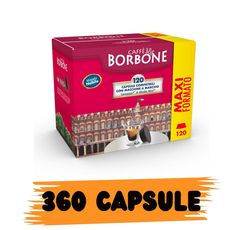 Borbone Box Capsule Comp. A Modo Mio Miscela Nobile (Blu) 360