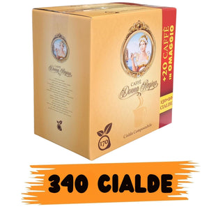 Borbone Caffè Donna Regina Box Cialde 340  pz Miscela Forte