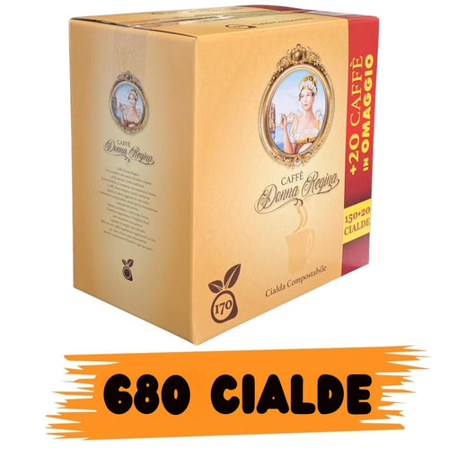 Borbone Caffè Donna Regina Box Cialde 680 pz Miscela Forte