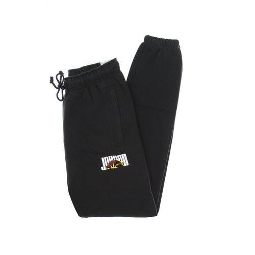 JORDAN Pantalone Tuta Felpato Uomo Sport Dna Hbr Fleece Pant Black/white da uomo