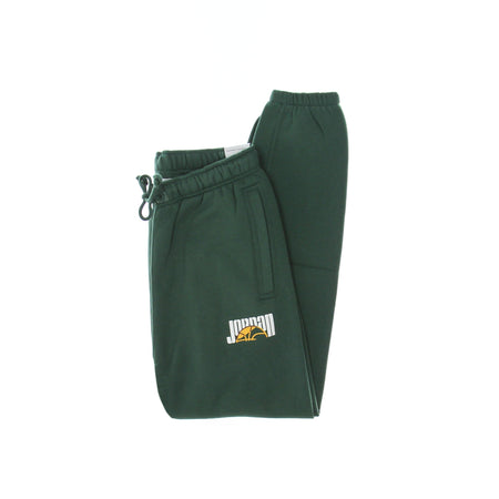 JORDAN Pantalone Tuta Felpato Uomo Sport Dna Hbr Fleece Pant Noble Green/black da uomo