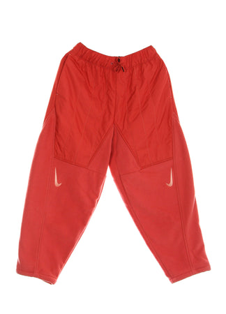 Nike Pantalone Tuta Felpato Donna W Swoosh Plush Gx Hr Pant Lobster/crimson Bliss da donna