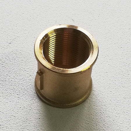Manicotto da 3/4" FF in ottone