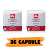 ILLY IPERESPRESSO CLASSICO LUNGO –   Caffè Tostato in Capsule per Macchine Iperespresso - 36 pz