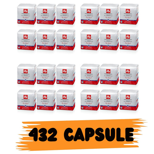 ILLY IPERESPRESSO CLASSICO LUNGO –   Caffè Tostato in Capsule per Macchine Iperespresso - 432pz