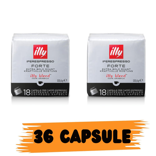 Illy Iperespresso Tostato Forte – Caffè in Capsule per Macchine Iperespresso 36 pz