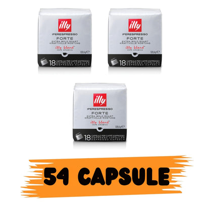 Illy Iperespresso Tostato Forte – Caffè in Capsule per Macchine Iperespresso 54 pz