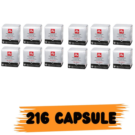 Illy Iperespresso Tostato Forte – Caffè in Capsule per Macchine Iperespresso 216 pz