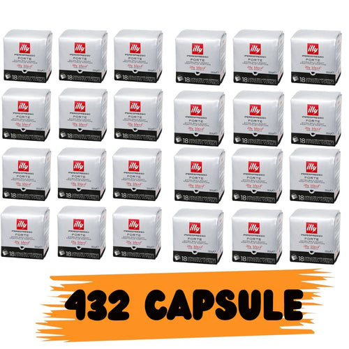 Illy Iperespresso Tostato Forte – Caffè in Capsule per Macchine Iperespresso 432 pz