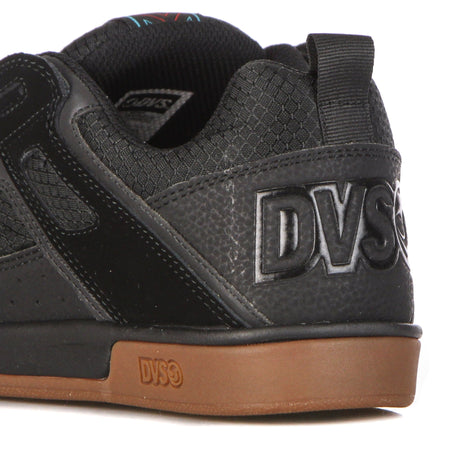 DVS Scarpe Skate Uomo Comanche 2.0+ Black/reflective Gum/nubuck da uomo