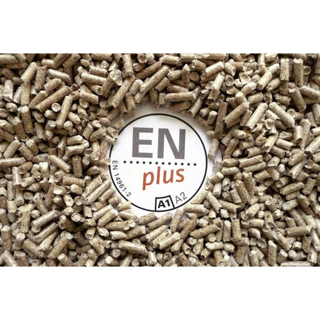Pellet canadese professionale per riscaldamento di abete rosso 80% + abete bianco 20% kg 15