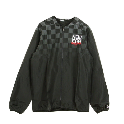 NEW ERA Giacca a Vento Uomo Ne Contemporary Windbreaker Newera Black da uomo