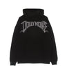 DOLLY NOIRE Felpa Leggera Cappuccio Uomo Lettering 3d Hoodie Over Black da uomo
