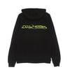 DOLLY NOIRE Felpa Leggera Cappuccio Uomo Logo Dlynr Hoodie Black/yellow da uomo
