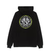 DOLLY NOIRE Felpa Leggera Cappuccio Uomo Monogramma Hoodie Black da uomo