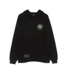 DOLLY NOIRE Felpa Leggera Cappuccio Uomo Monogramma Hoodie Black da uomo
