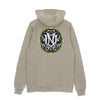 DOLLY NOIRE Felpa Leggera Cappuccio Uomo Monogramma Hoodie Beige da uomo