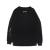 DOLLY NOIRE Felpa Leggera Girocollo Uomo Gufo Reale Crewneck Black da uomo