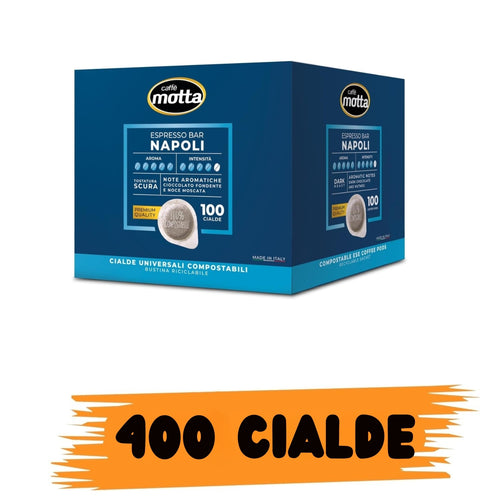 Motta Cialde 44mm Miscela Espresso Bar Napoli 400 pz