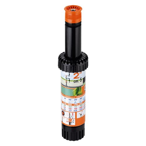 IRRIGATORE POP-UP STATICO REGOLABILE 'Art. 90006' - alzo cm 10