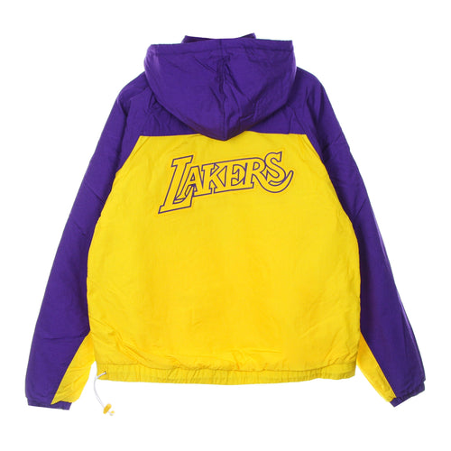 NIKE NBA Giubbotto Uomo Nba Courtside Premium Jacket Loslak Field Purple/amarillo/white da uomo