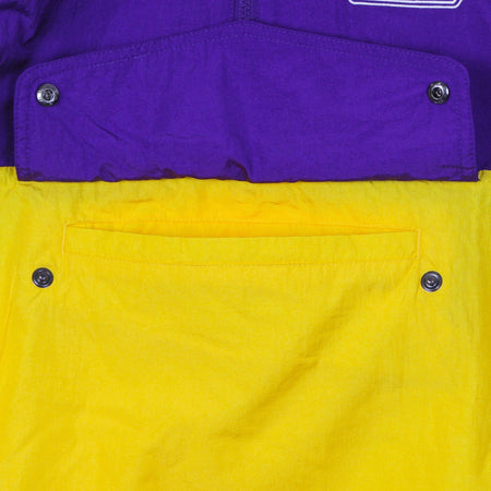 NIKE NBA Giubbotto Uomo Nba Courtside Premium Jacket Loslak Field Purple/amarillo/white da uomo