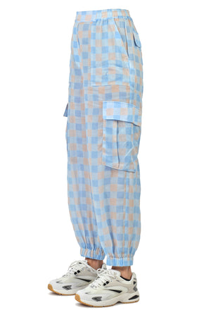 Semi-Couture Semi Couture - Pantalone - 431792 - Fantasia Azzurro da donna
