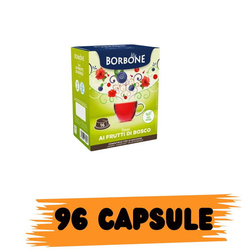Borbone Capsule Comp. A Modo Mio Frutti Di Bosco 96pz